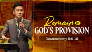 Sermon cover of In God We Trust (1/2): Remain In God’s Provision