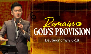 Sermon cover of In God We Trust (1/2): Remain In God’s Provision