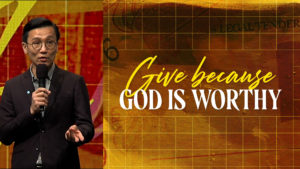 Sermon cover of In God We Trust (2/2): Give Because God Is Worthy