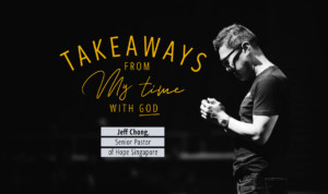 Series cover of Takeaways From My Time With God (中英版)