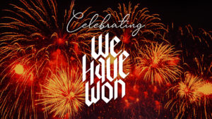 Sermon cover of Celebrating We Have Won