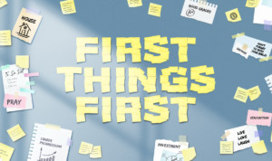 Series cover of First Things First