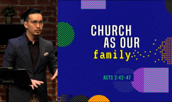 Sermon cover of Circles And Rows (3/3): Church As Our Family