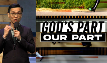 Sermon cover of Best Foot Forward (1/2): God’s Part, Our Part