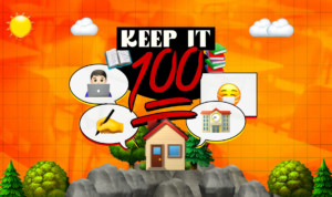 Series cover of Keep It 100