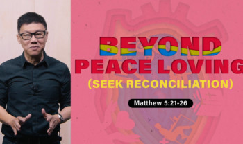 Sermon cover of Ways Of A Disciple (1/6): Beyond Being Peace-Loving