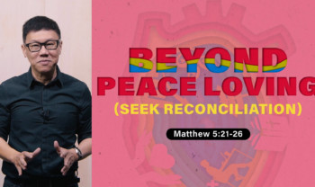 Sermon cover of Ways Of A Disciple [1/6]: Beyond Being Peace-Loving