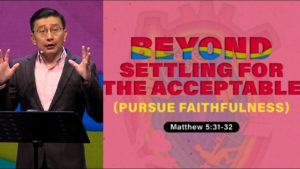 Sermon cover of Ways Of A Disciple (3/6): Beyond Settling For The Acceptable