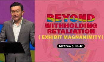 Sermon cover of Ways Of A Disciple [5/6]: Beyond Withholding Retaliation