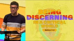 Sermon cover of Test Of A Disciple [4/4]: Being Discerning In A Critical World