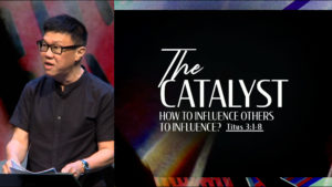 Sermon cover of Transformed To Influence [4/5]: The Catalyst – How To Influence Others To Influence