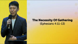 Sermon cover of Better Together 2025 [1/2]: The Necessity Of Gathering