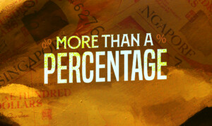 Series cover of More Than A Percentage